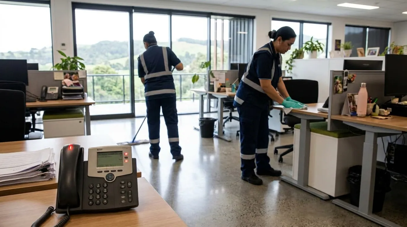 Your Cleaning Crew Is Mid Job and the Phone Keeps Ringing. An AI Voice Agent for Cleaning Companies Answers.
