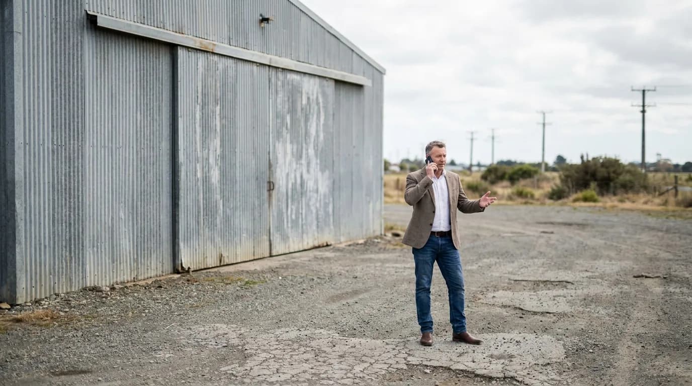A Tenant Rings Your Empty Industrial Unit and Hits Voicemail. An AI Voice Agent for Industrial Property Catches It.