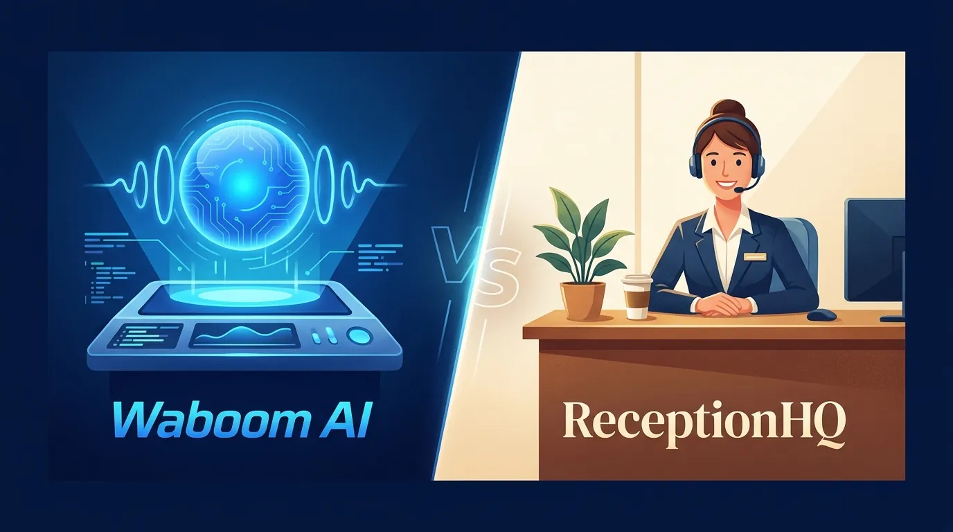 Waboom AI vs ReceptionHQ: An Honest 2026 Comparison
