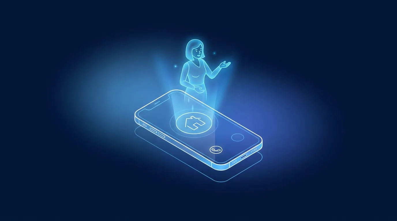 AI virtual receptionist answering a business call with native NZ accent