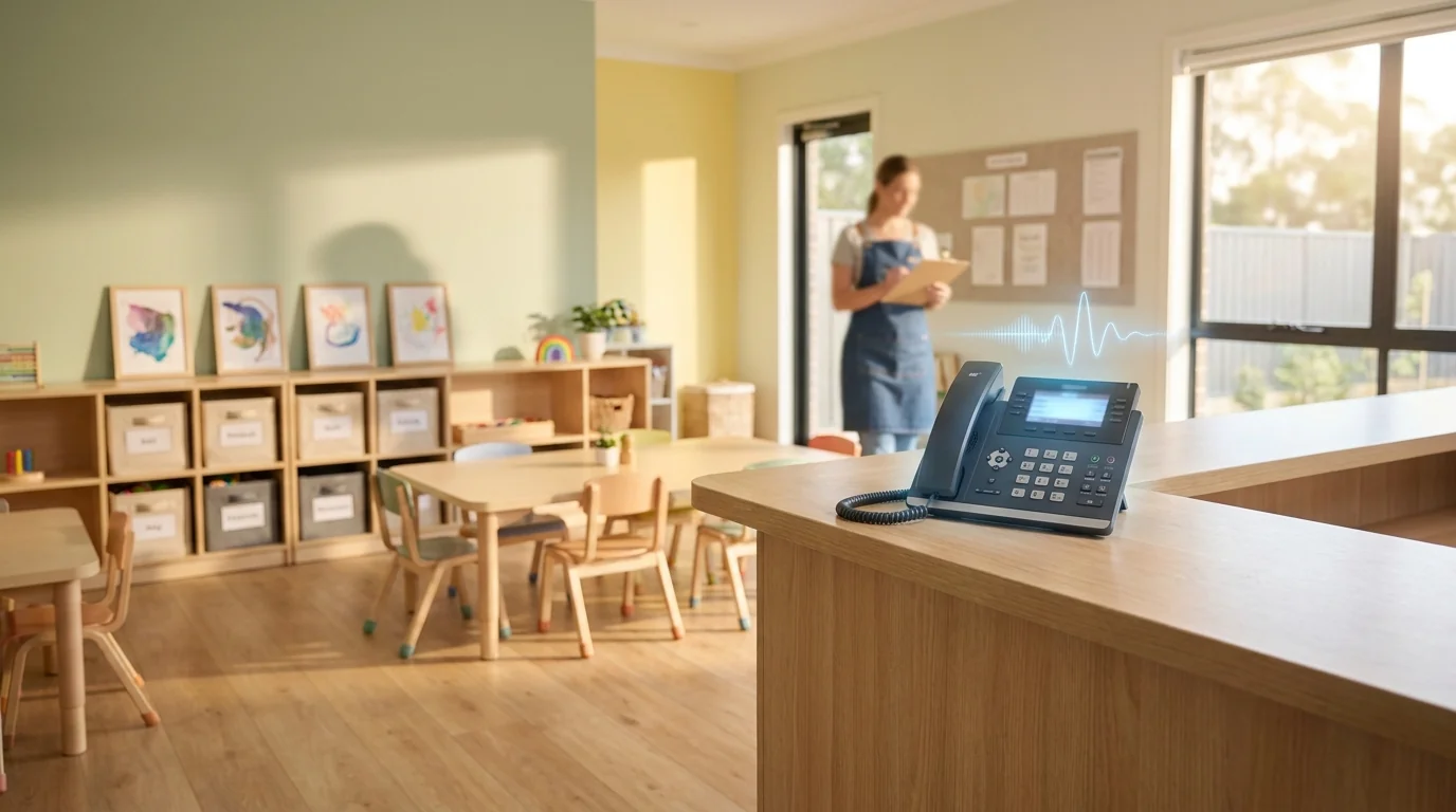 AI voice agent for Australian childcare centres handling parent enquiries