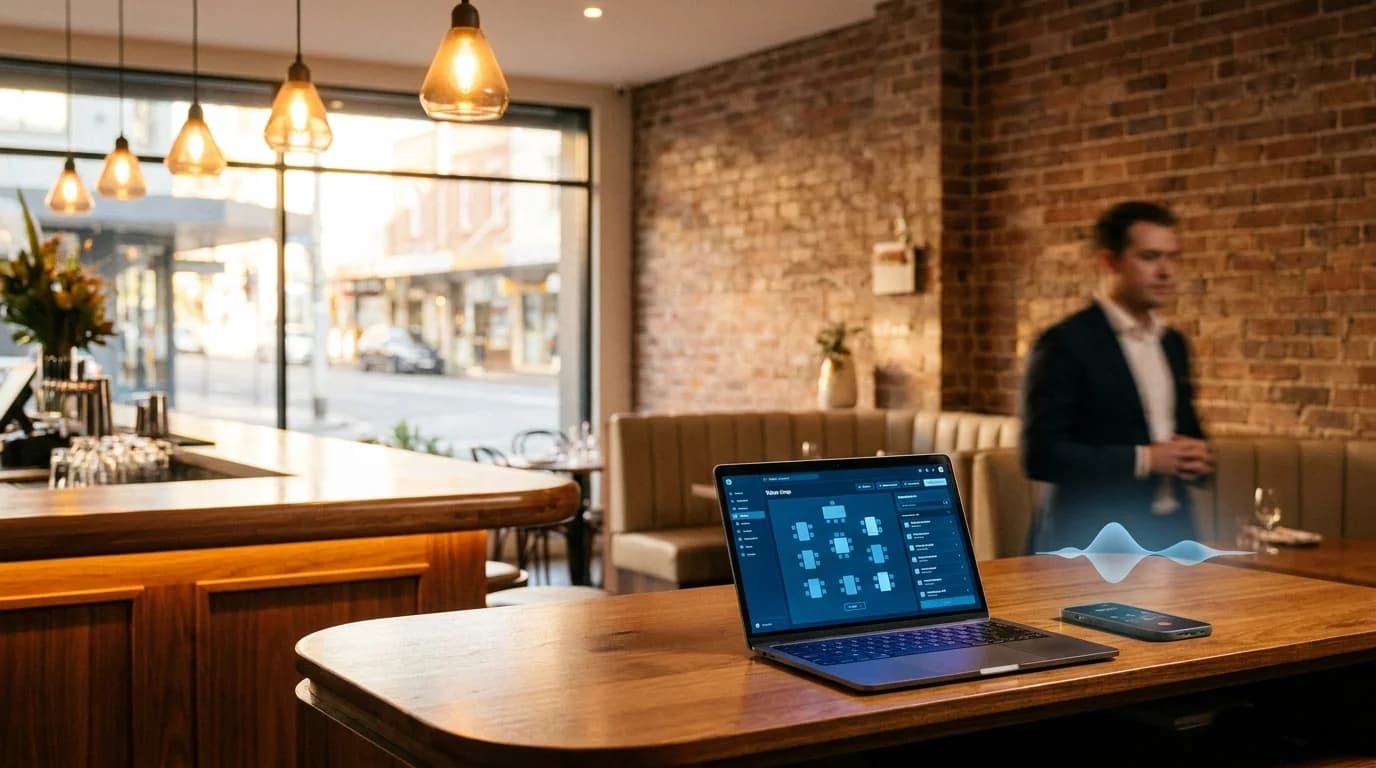 AI voice agent for AU and NZ restaurants and hotels handling reservation calls
