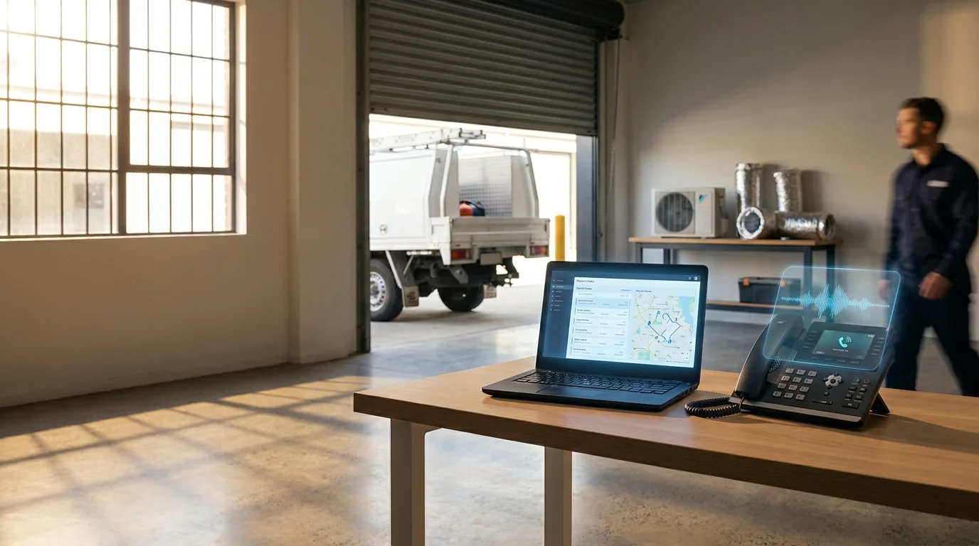 AI voice agent for AU and NZ HVAC service companies