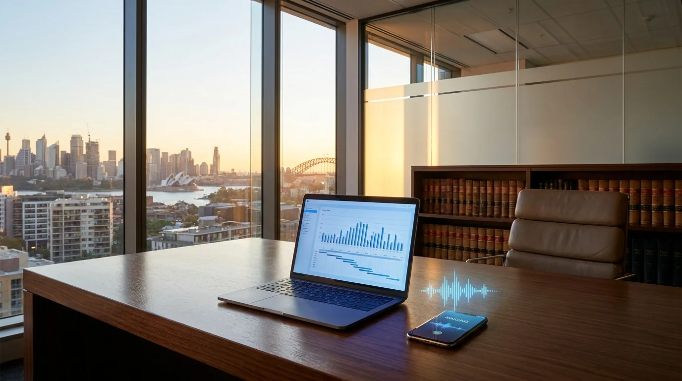 AI voice agent for AU and NZ law firms handling client intake calls