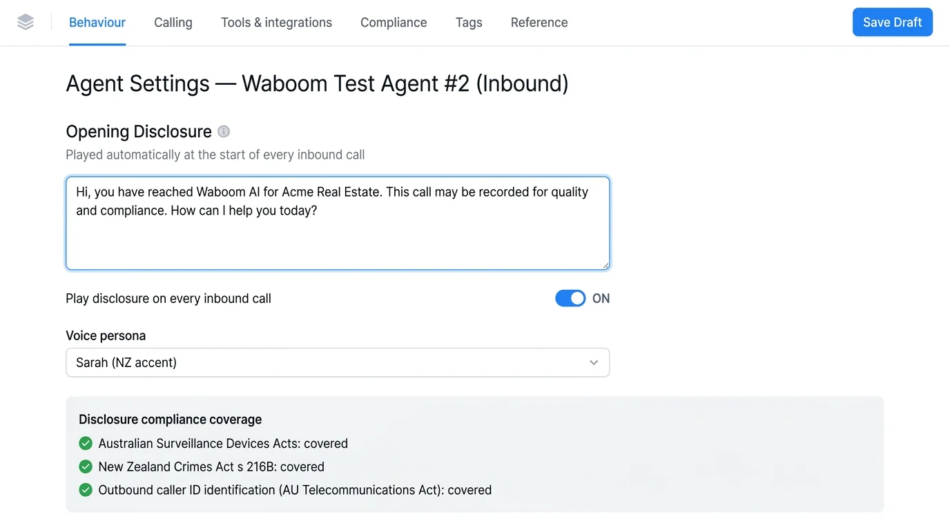 Can You Prove Your AI Read the Disclosure on Every Call?