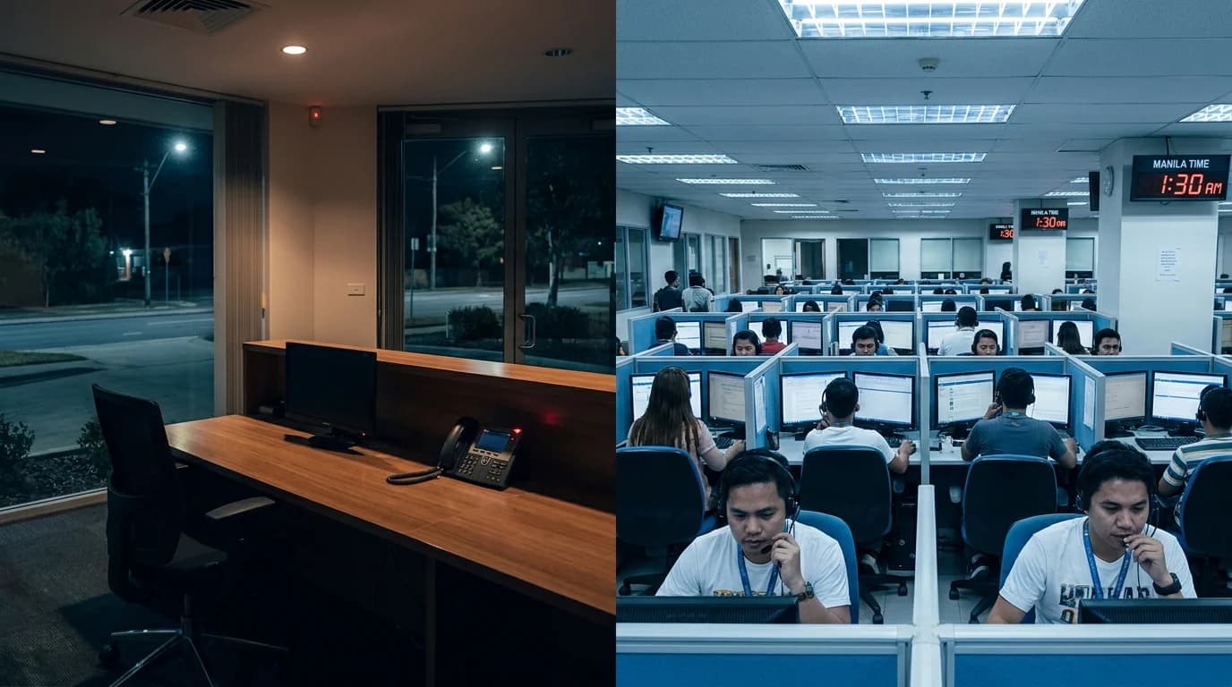 Your virtual receptionist might live in Manila. Most Aussie SMEs don't know.