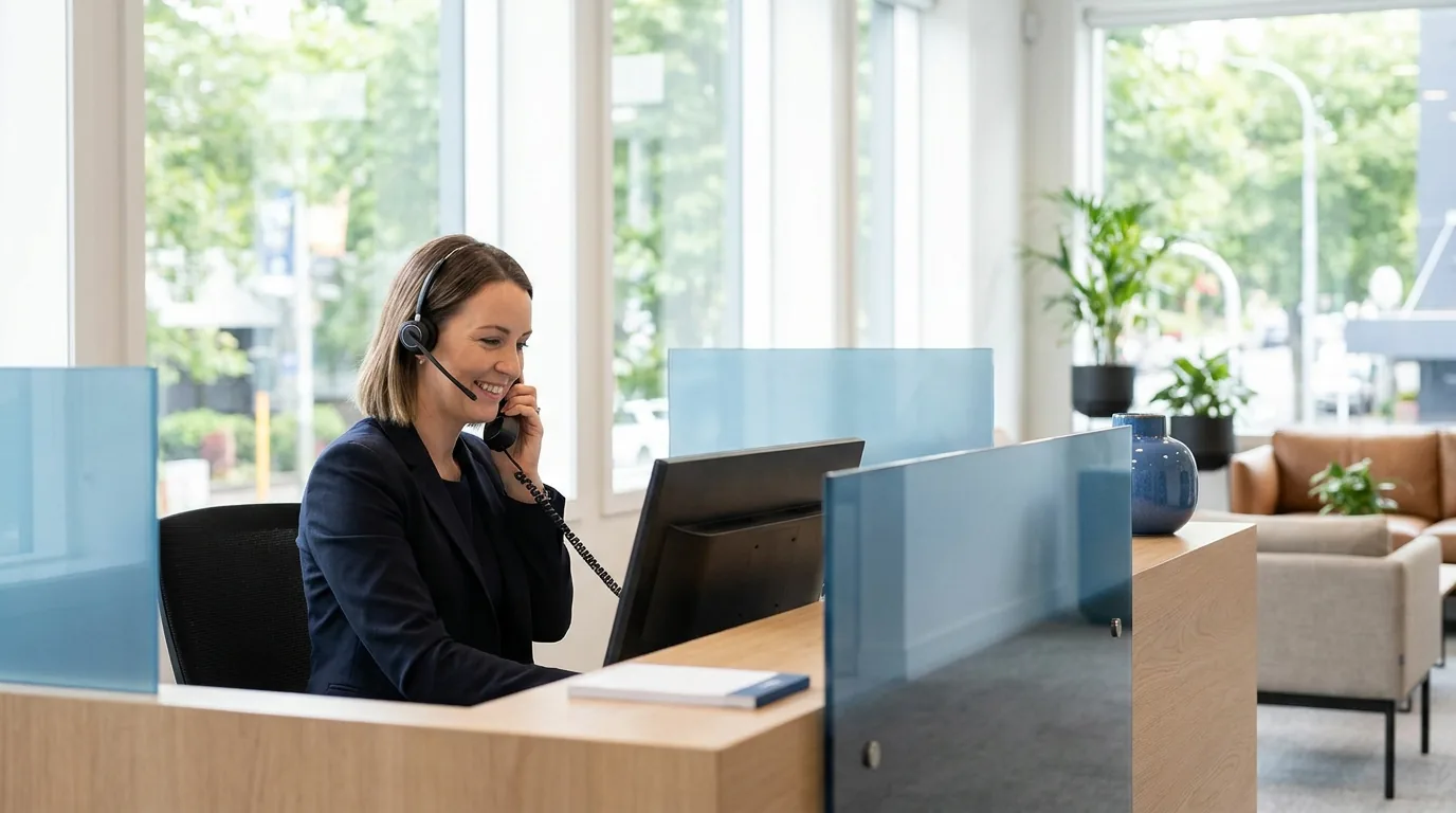 Calls answered, messages passed, transfers made