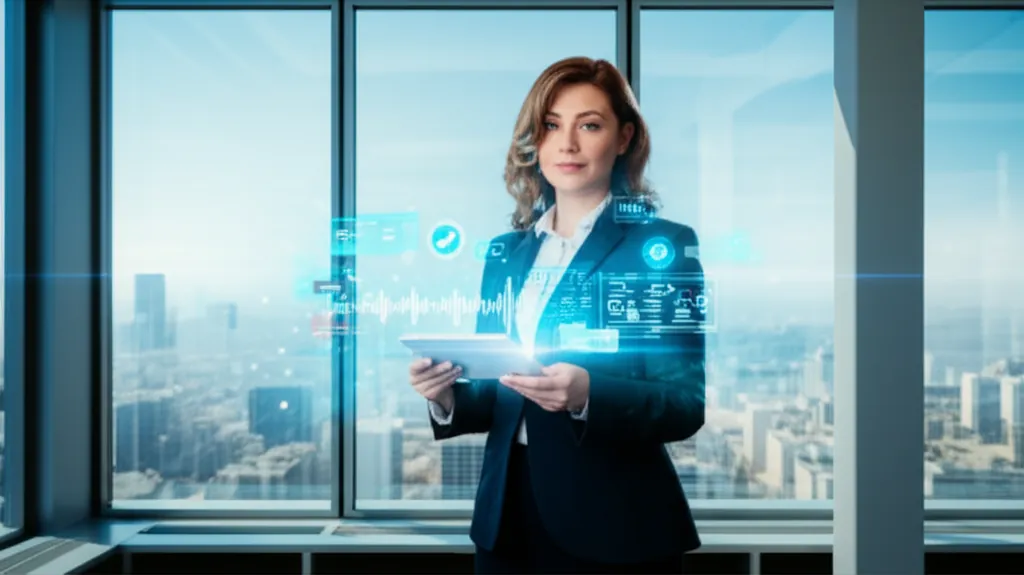 Real estate agent using AI voice technology