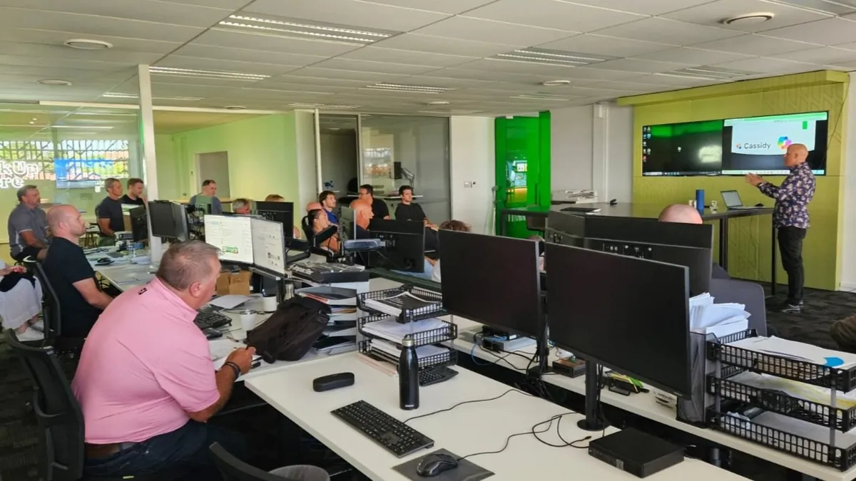 Microsoft Copilot training workshop session