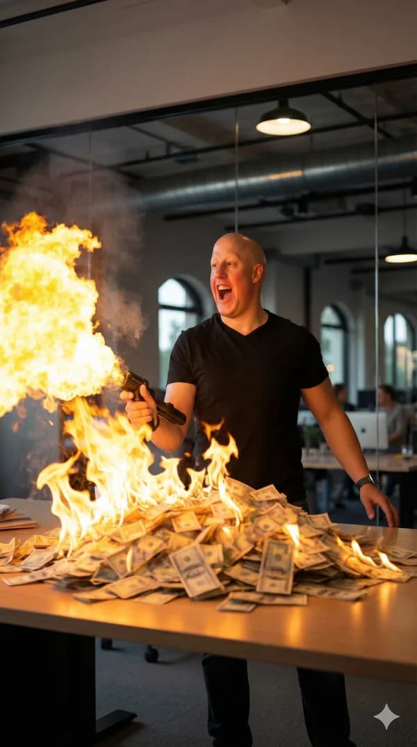 Stop burning money on agencies