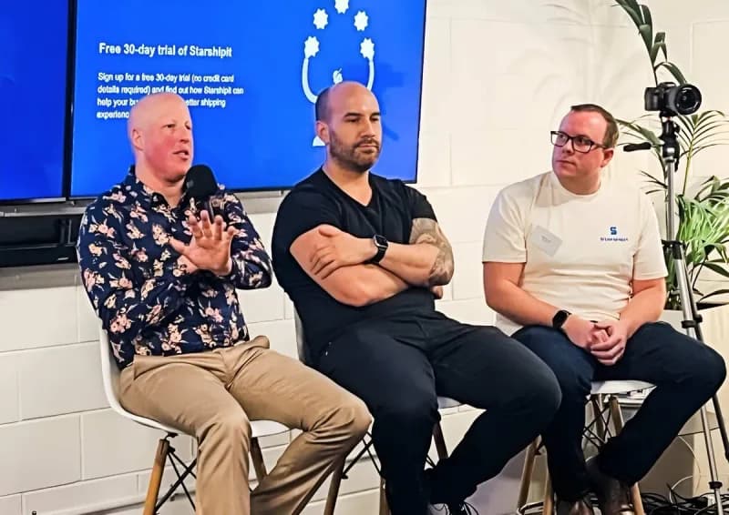 Leo as guest speaker at corporate AI event