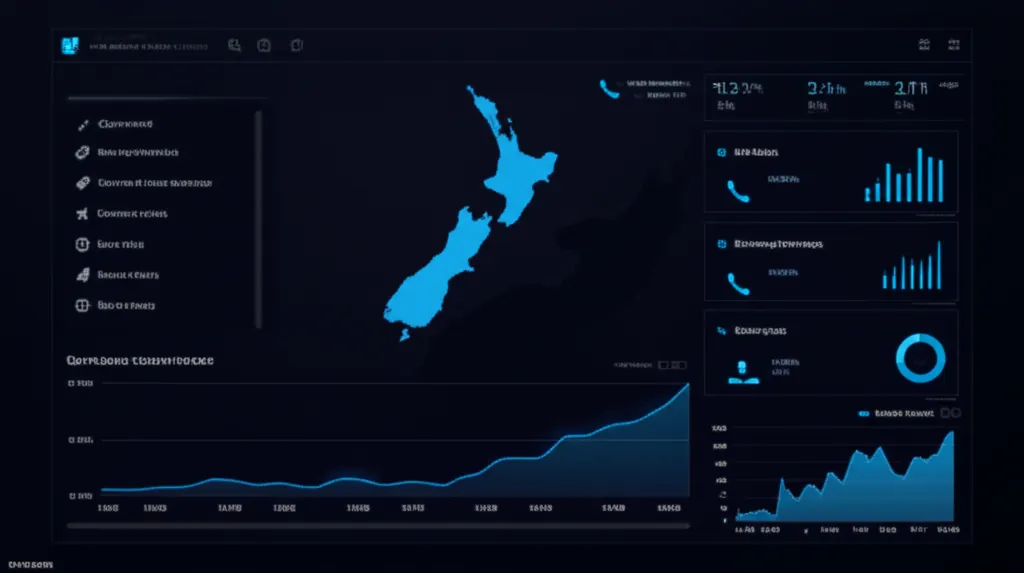 Waboom Voice AI Portal dashboard for NZ businesses