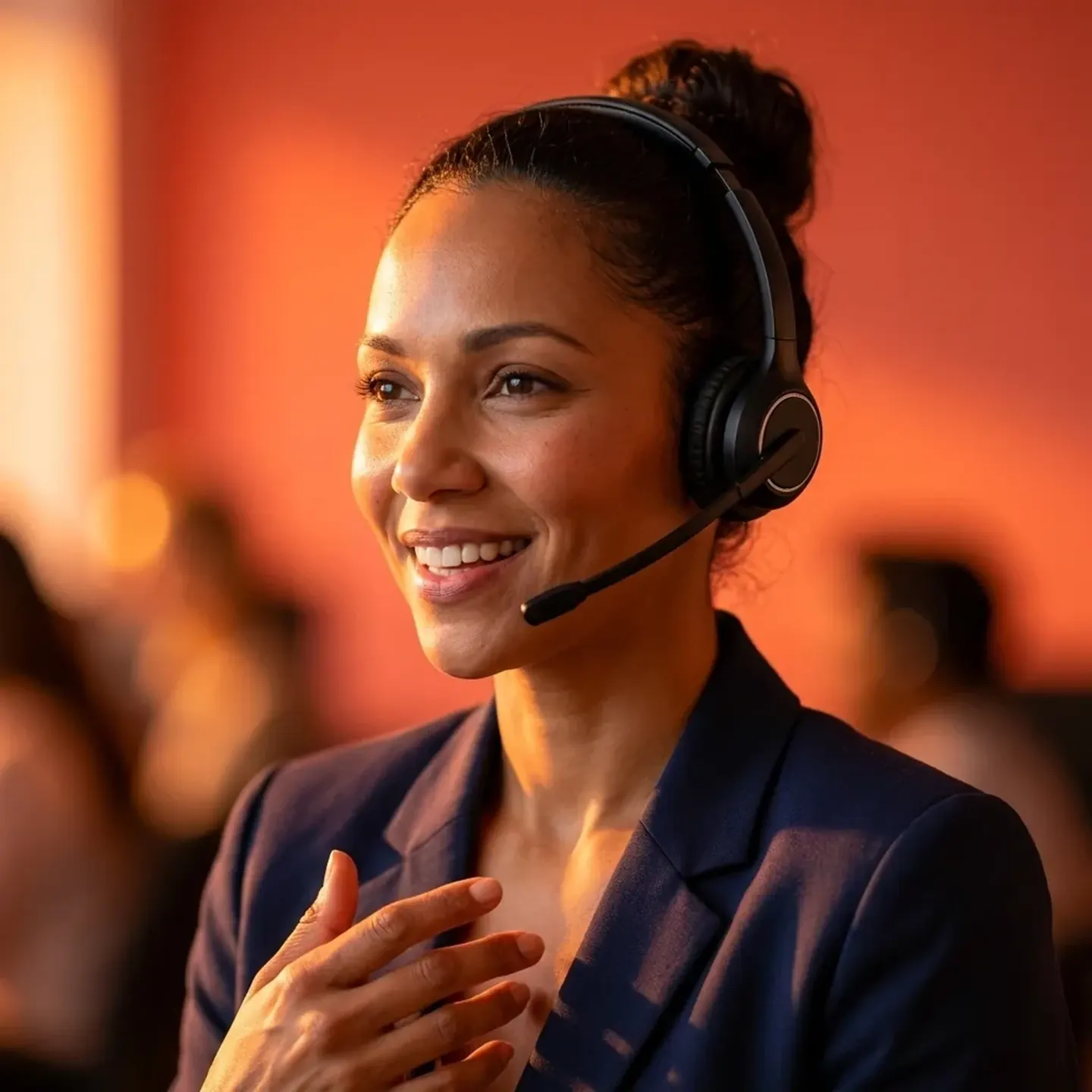 Michelle, demo voice agent powered by GPT 4.1 Fast
