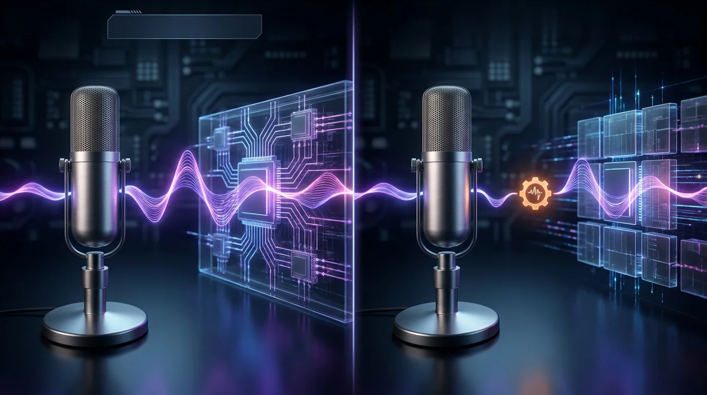 Function-call latency comparison: speech-to-speech architecture vs text-LLM plus TTS